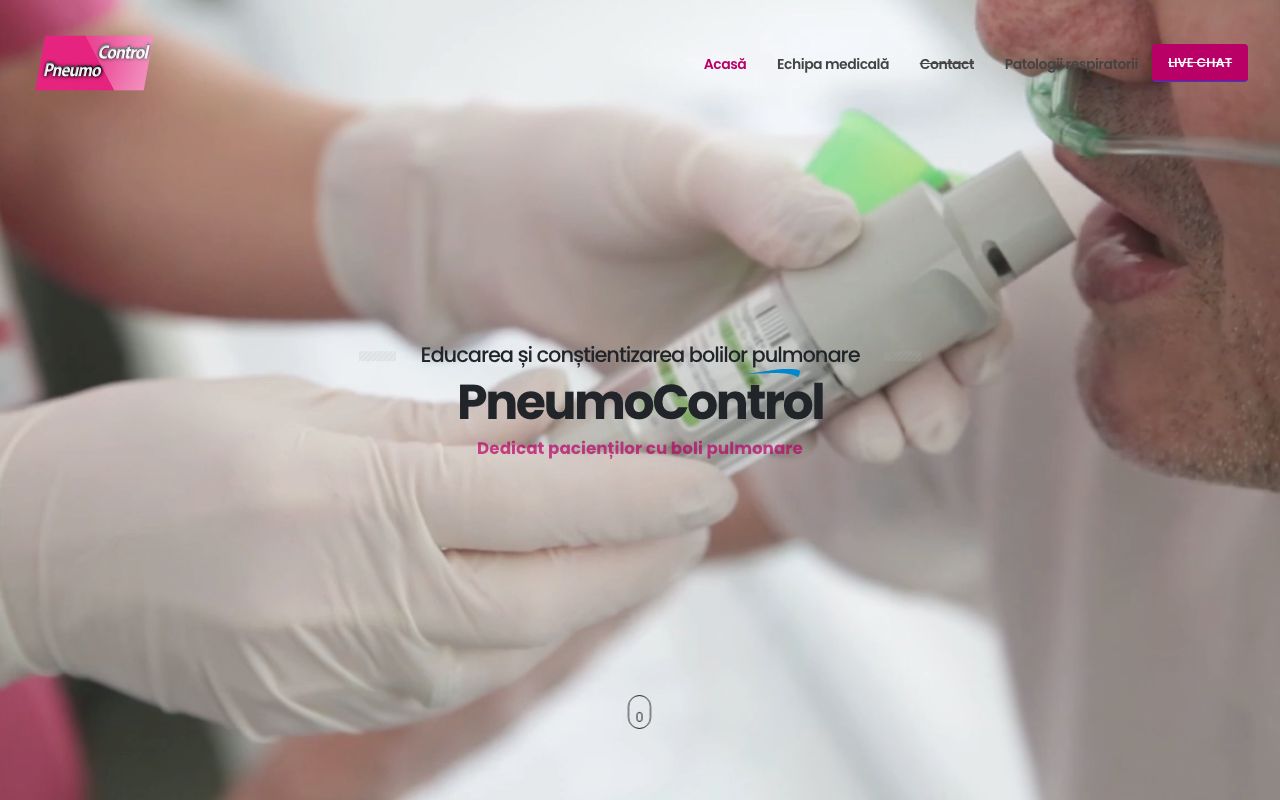 PneumoControl — platformă educațională pentru boli pulmonare